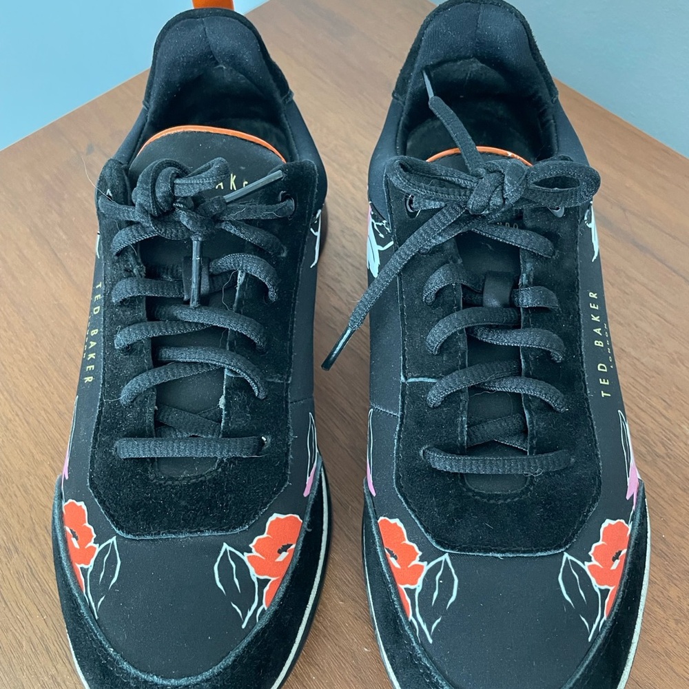 Ted Baker Raffina Womens Floral Fashion Sneakers